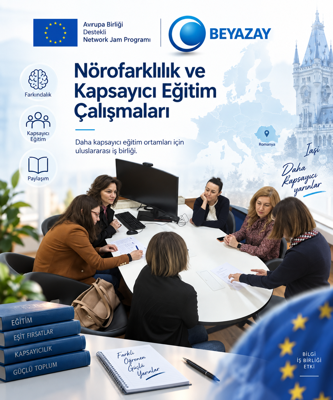 AB Destekli Nörofarklılık ve Kapsayıcı Eğitim Çalışmaları